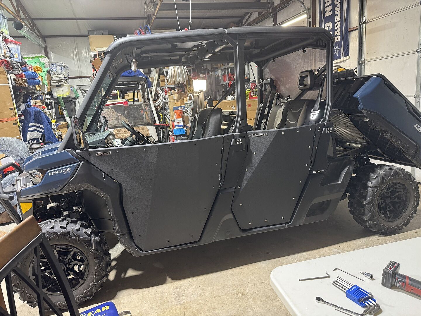 Polaris RZR Turbo R Rear Vented Windshield