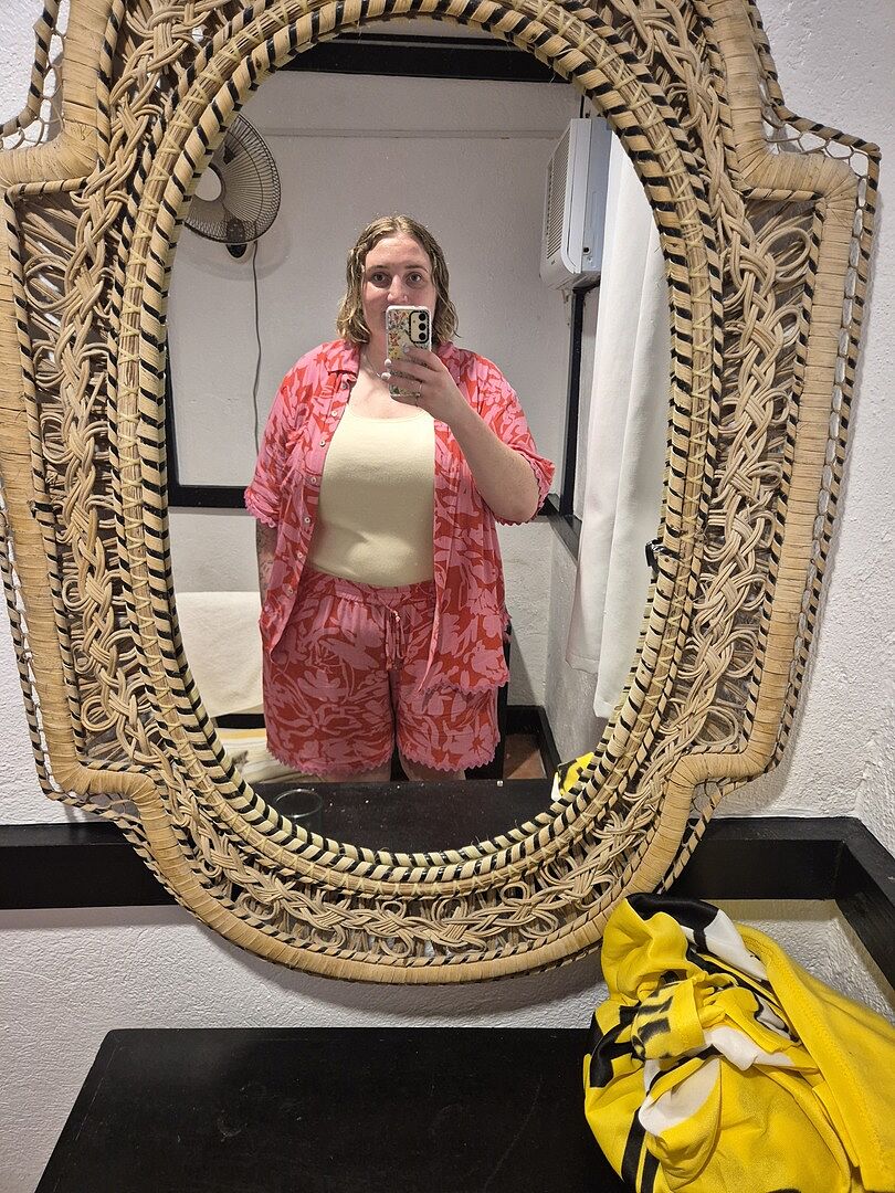 Alfie Oversized Tee in Spicy photo review