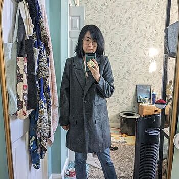 Harlow Classic Wool Coat - Black – Universal Standard