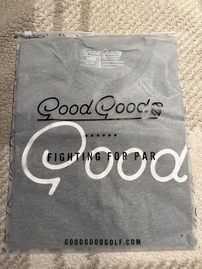 Good Grey T-Shirt- Ultra Soft men's T-Shirt From Good Good Golf