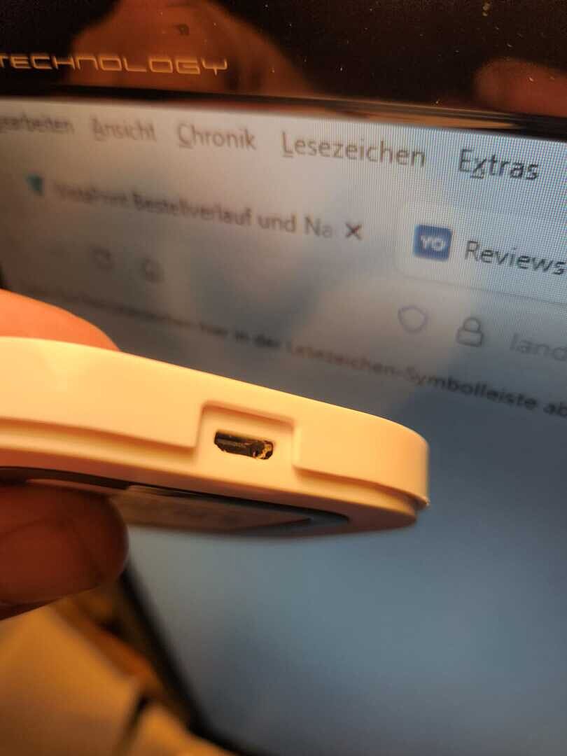 Toller Druck, aber leider defekt