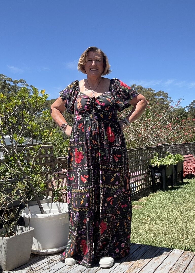 Hazel Jumpsuit in Sweet Bee photo review