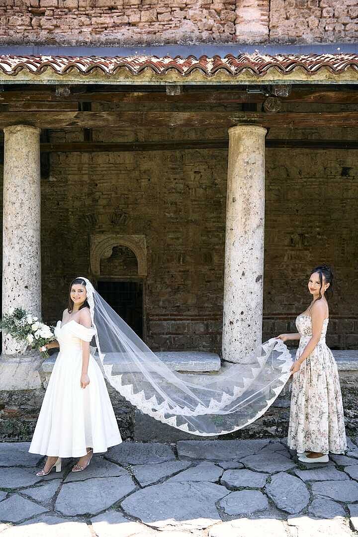 Martina’s real Britten wedding