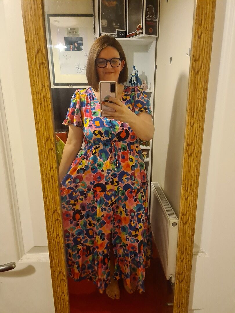 Bonnie Maxi Dress in Gumnuts photo review