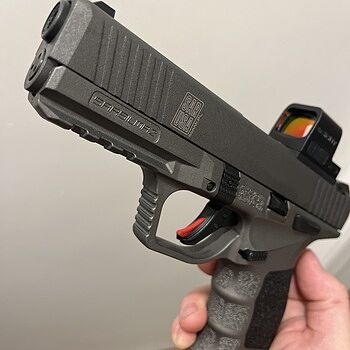 SAR SAR9 4.4" 9mm 17rd Optics Ready Pistol, Platinum - SAR9RDPT