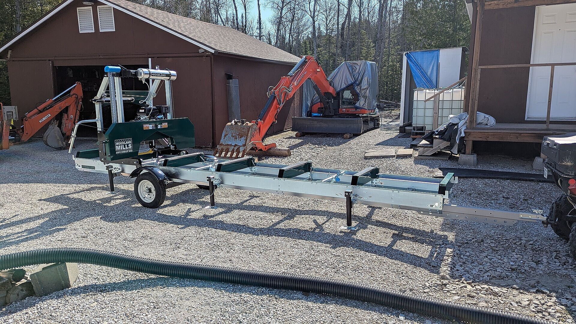 Really great hobby sawmill, priced right and works great