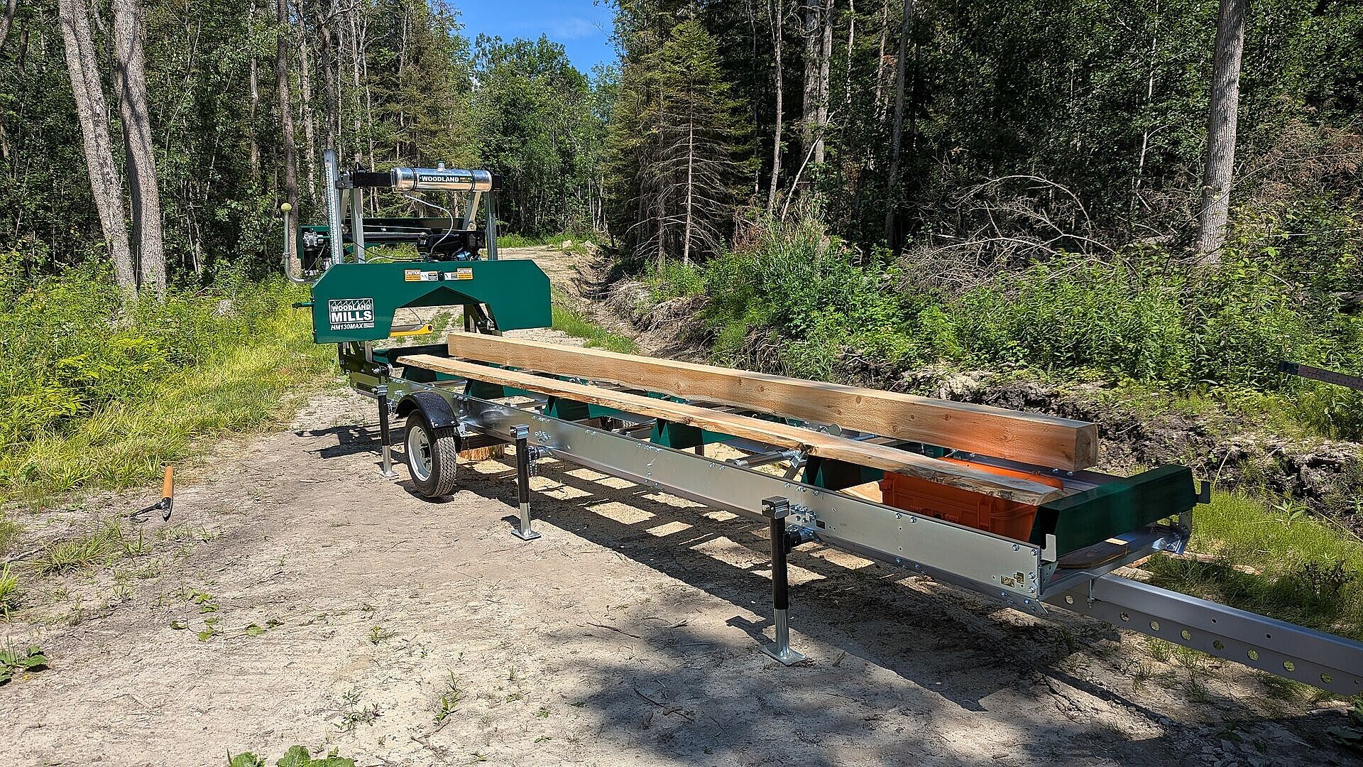 Really great hobby sawmill, priced right and works great