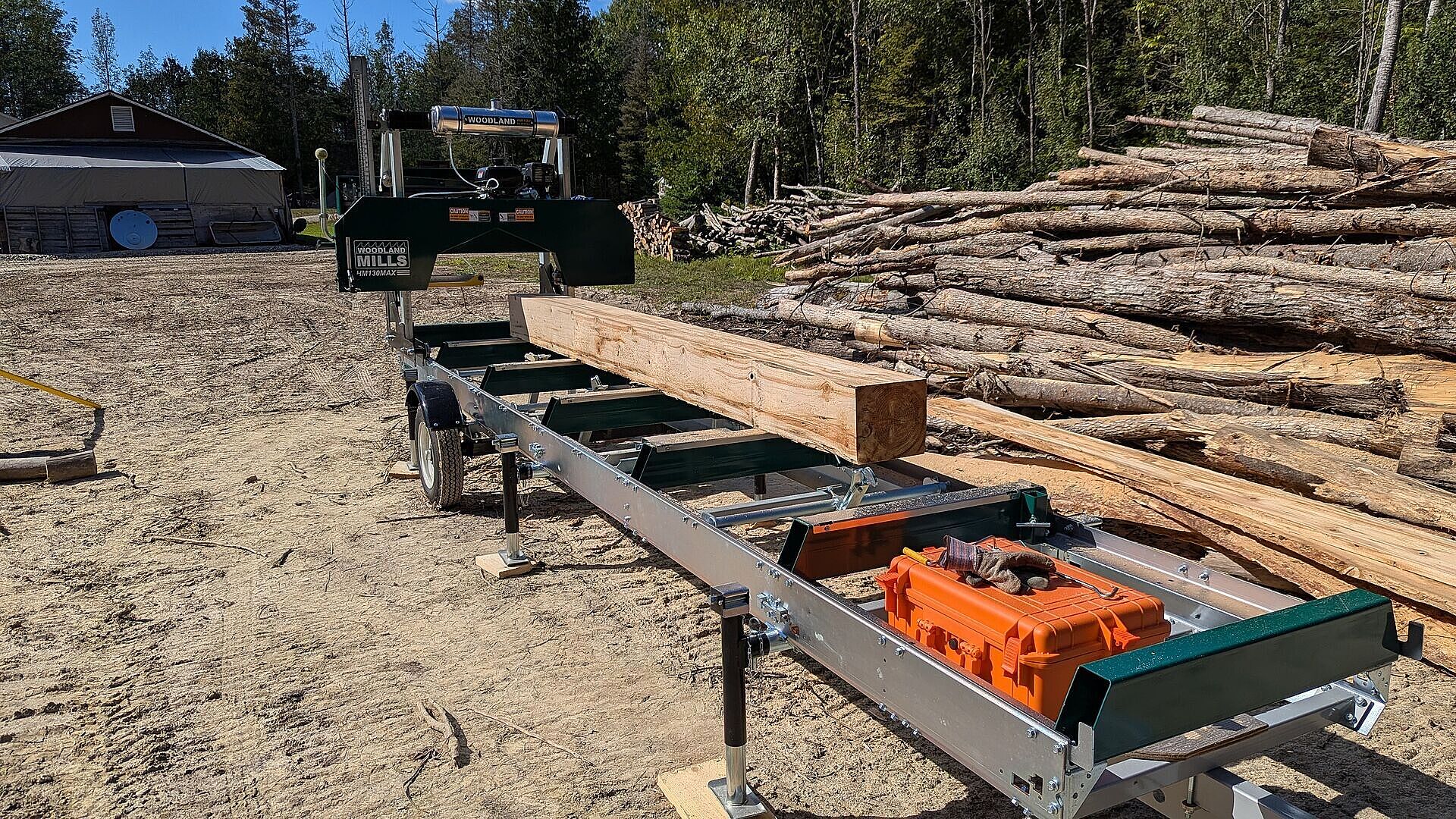 Really great hobby sawmill, priced right and works great