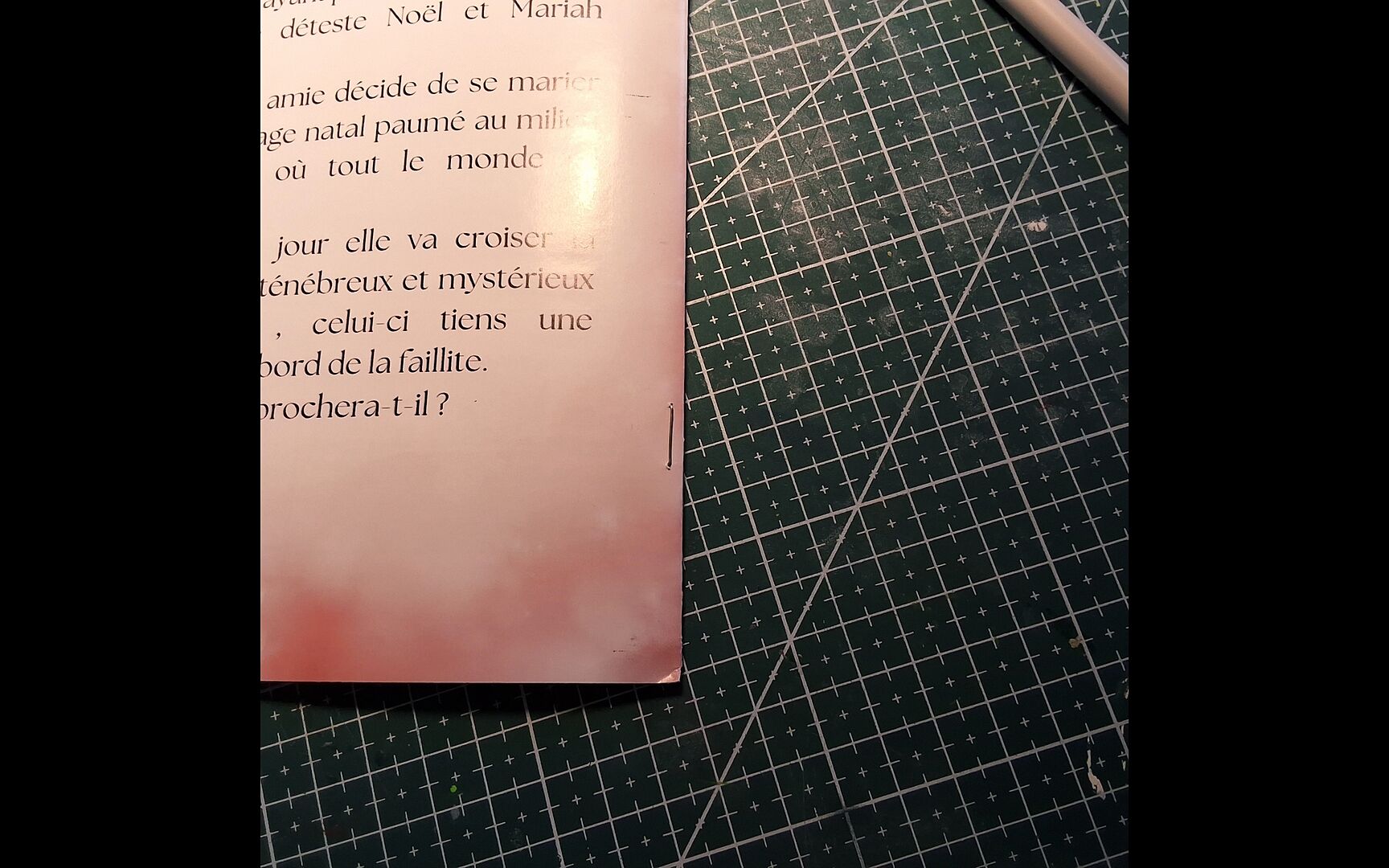 Problème d'impression et agraffes décalées