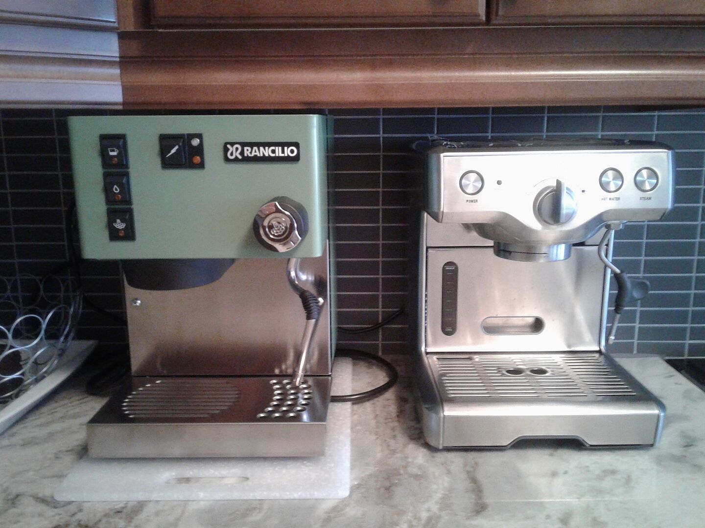 Rancilio Silvia M Espresso Machine - Stainless Steel