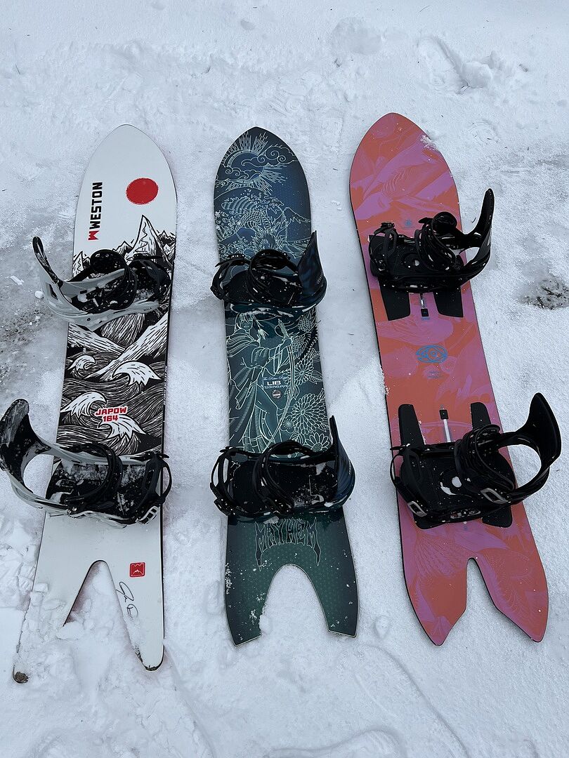 Burton Family Tree 3D Channel Surfer Flat Top Snowboard | Burton