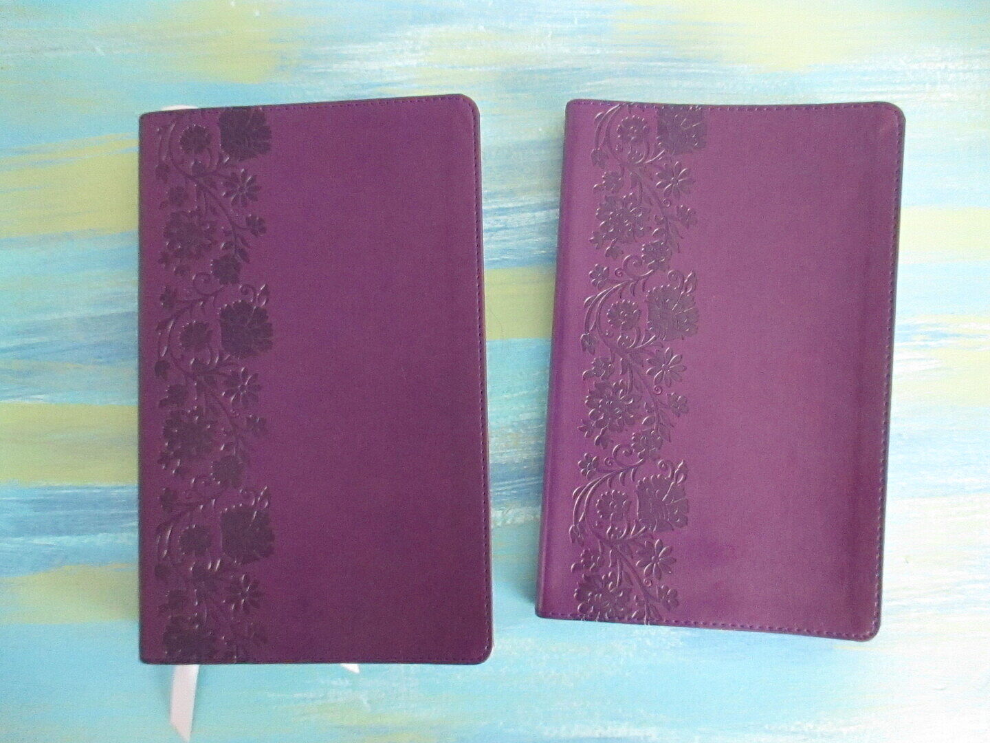 NKJV Bible + Journal Set: Personal Size, Large Print Bible with