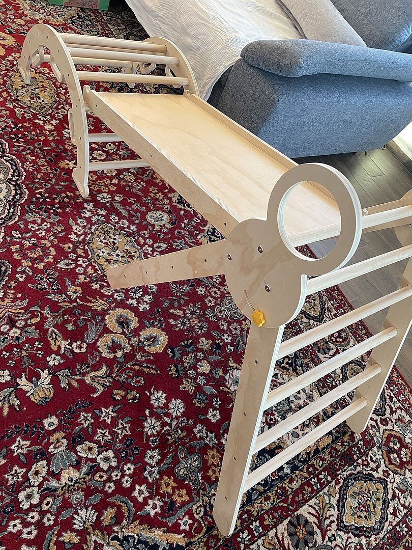 Deryan Luxe opvouwbare driehoek met helling en eekhoornkooi/glijbaan