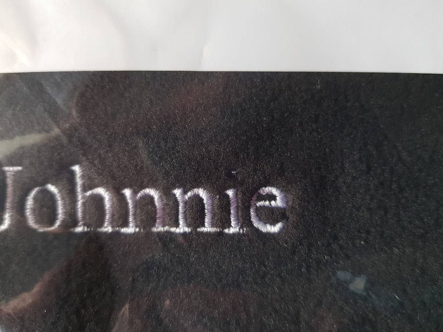 Stickerei leider nur mangelhaft