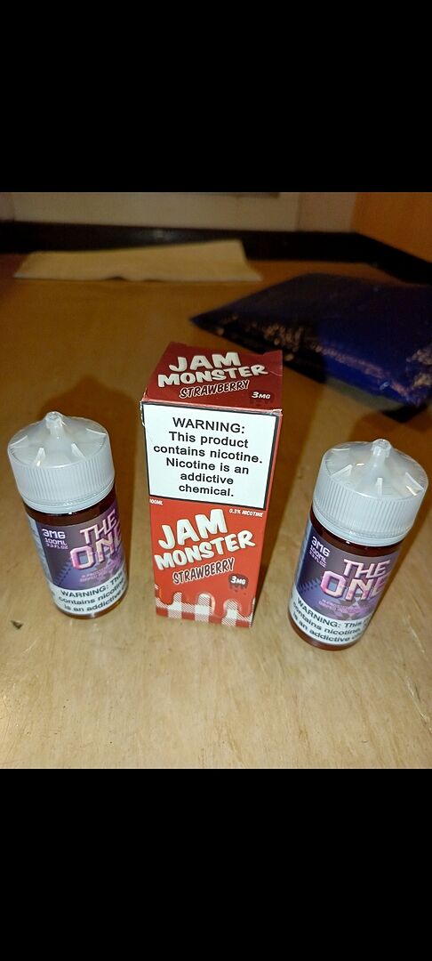 Strawberry - Jam Monster - 100mL - $13.99 Strawberry - Jam Monster - 100mL - $13.99