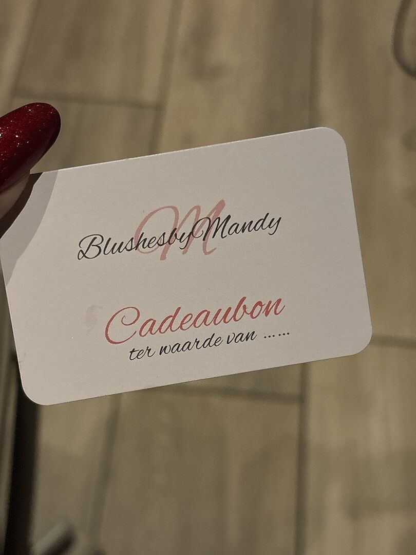 Achterkant bedrukt. 😞