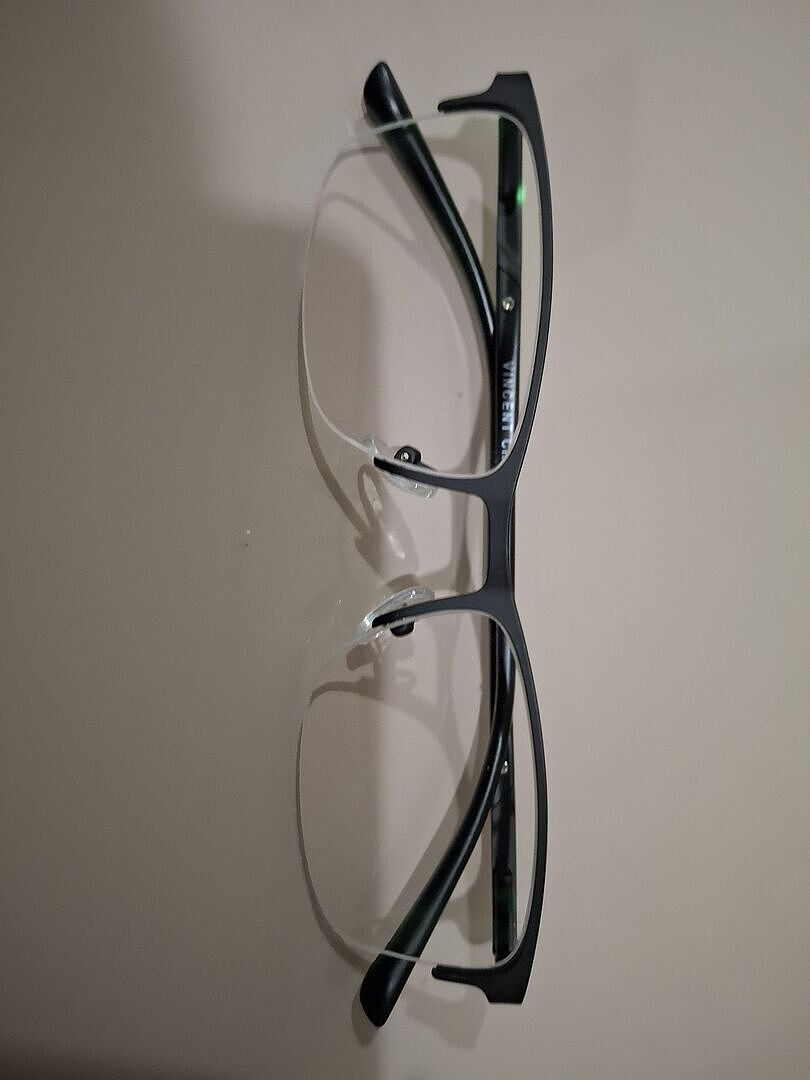 Buy Black Half Rim Rectangle Vincent Chase HALFRIM VCE000121