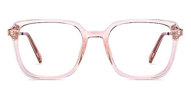 24-25 PICTURE EXA PNT, XS サイズ Buy Pink Transparent Gunmetal Full Rim Square Vincent Chase