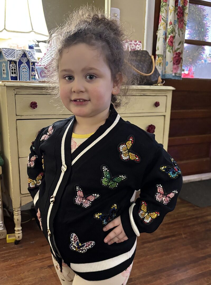 Butterfly Patch Cardigan