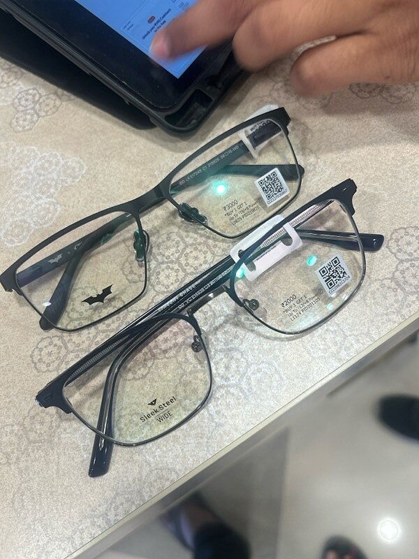 Buy Gold Black Full Rim Square Vincent Chase Sleek Steel VC E14938