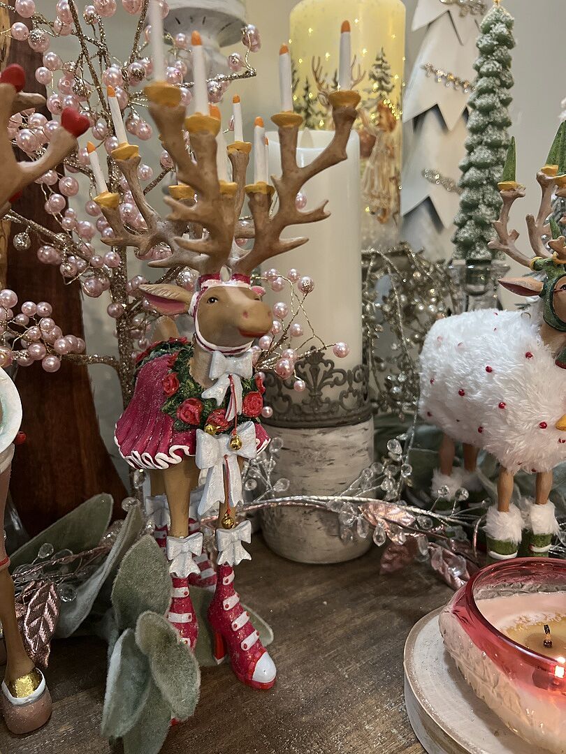 MacKenzie-Childs | Patience Brewster Dash Away Comet Reindeer Figure