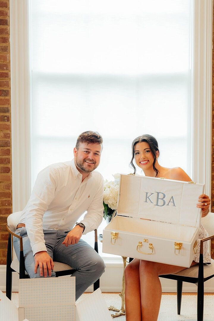 Quick Ship 'Mr. & Mrs.' Petite Bridal Trunk | Petite Keep
