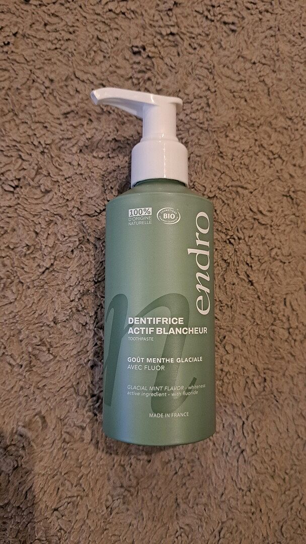Endro Actif Blancheur Zahnpasta Minze 175 g mit Fluorid