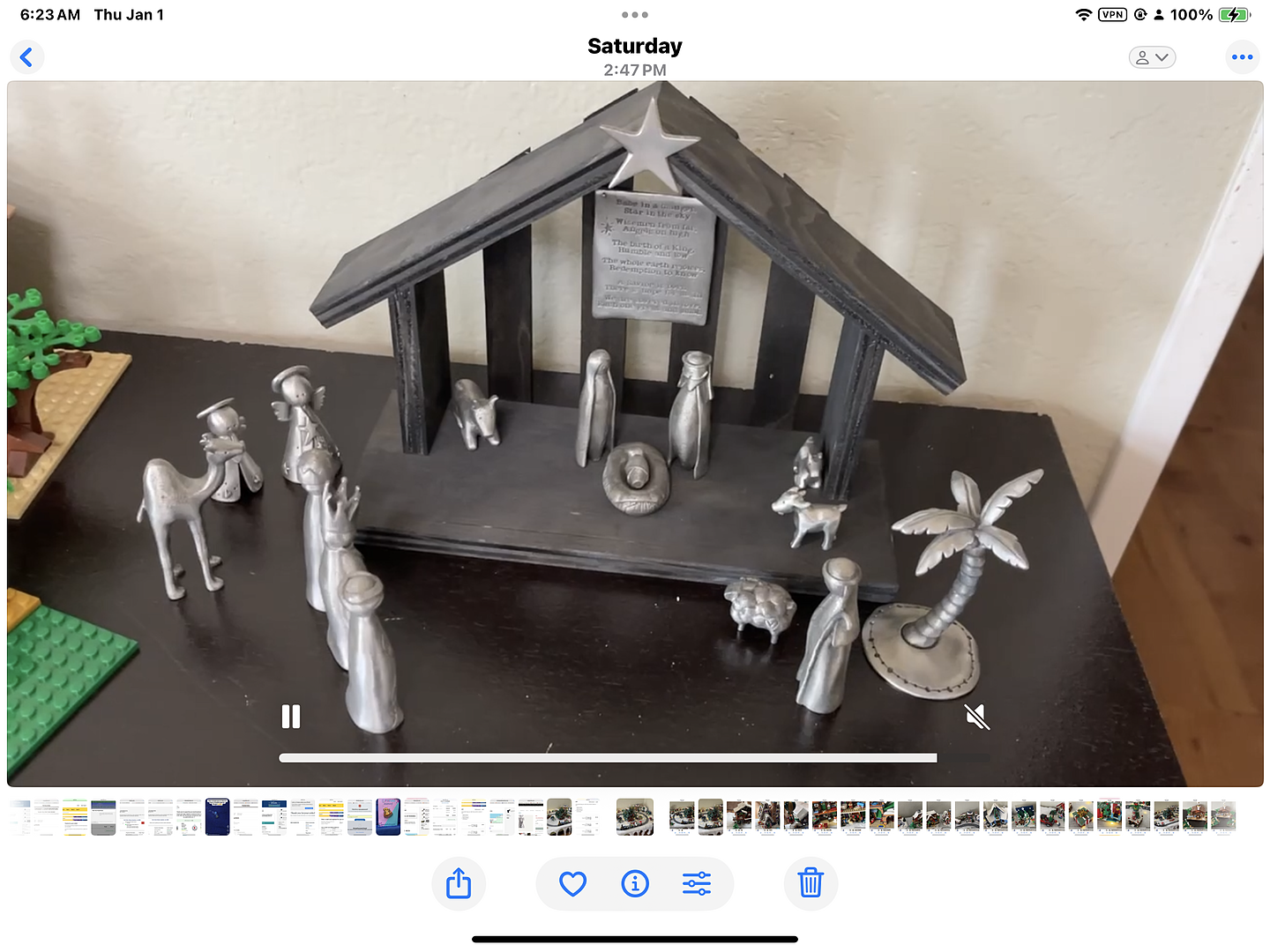 Two Wise Camels Nativity Figurine Set customer photo