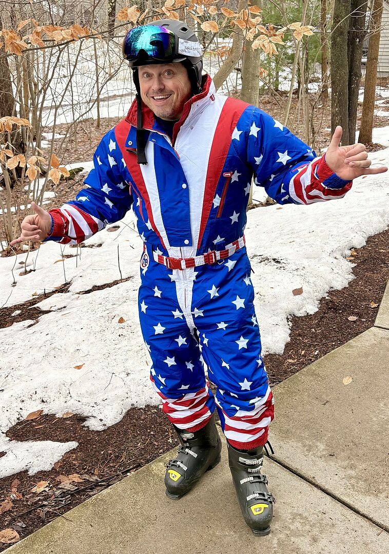 Americana Snow Suit: Men's Ski & Snowboard Apparel | Tipsy Elves