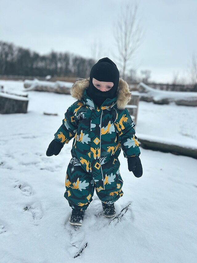 Reima 動物柄スノーウェア 98cm 3T Reima Lappi - Toddler ReimaTec Waterproof Snowsuit