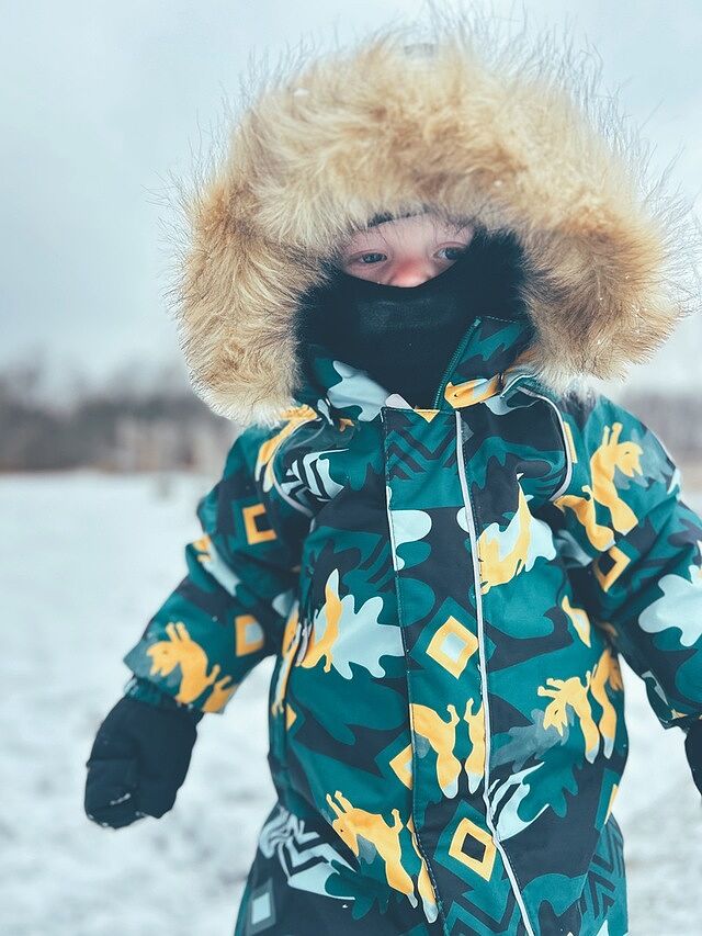 Reima 動物柄スノーウェア 98cm 3T Reima Lappi - Toddler ReimaTec Waterproof Snowsuit