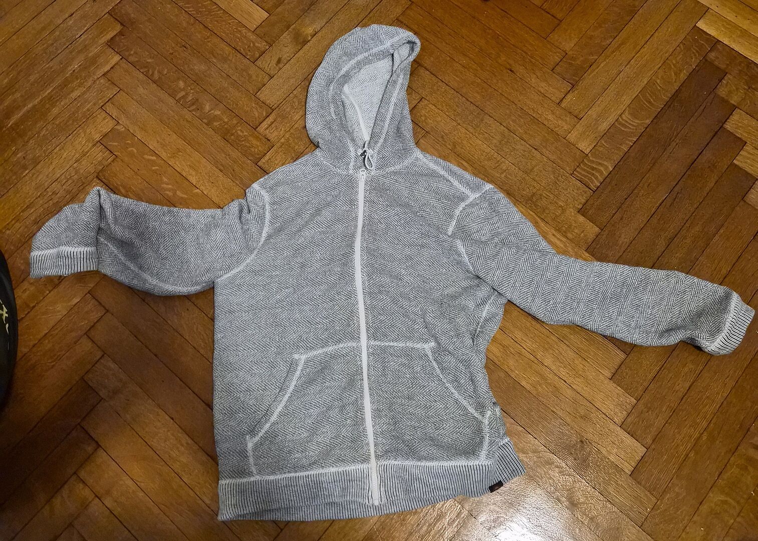 Whitewater Full Zip Hoodie - Grey Shell Loop | Faherty Brand