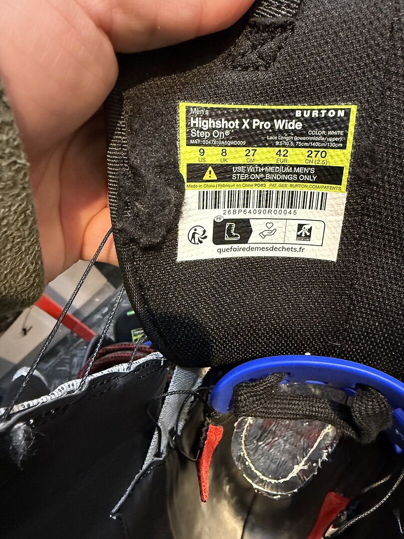 Men's Burton Highshot X Pro Step On® Snowboard Boots | Burton.com