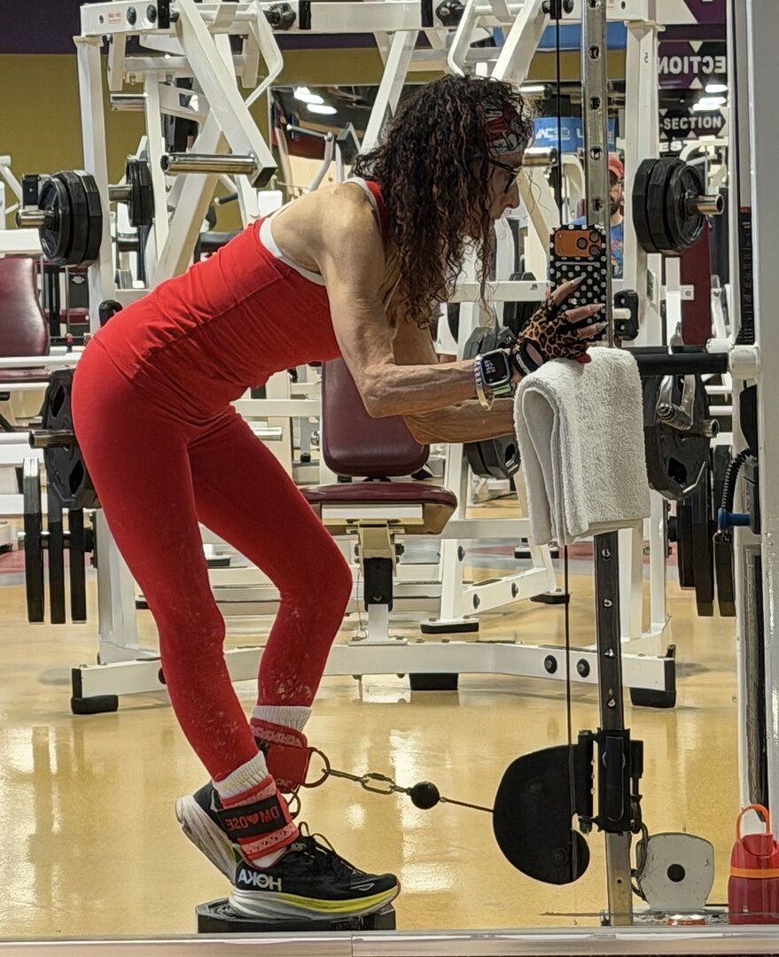 Beyond Yoga Spacedye Walk And Talk caprileggings Candy Apple Red