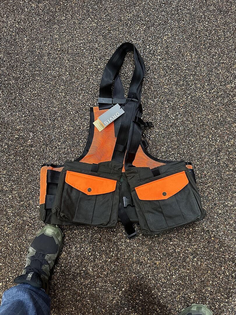 Waxed Cotton Upland Shooting Strap Vest | Orvis