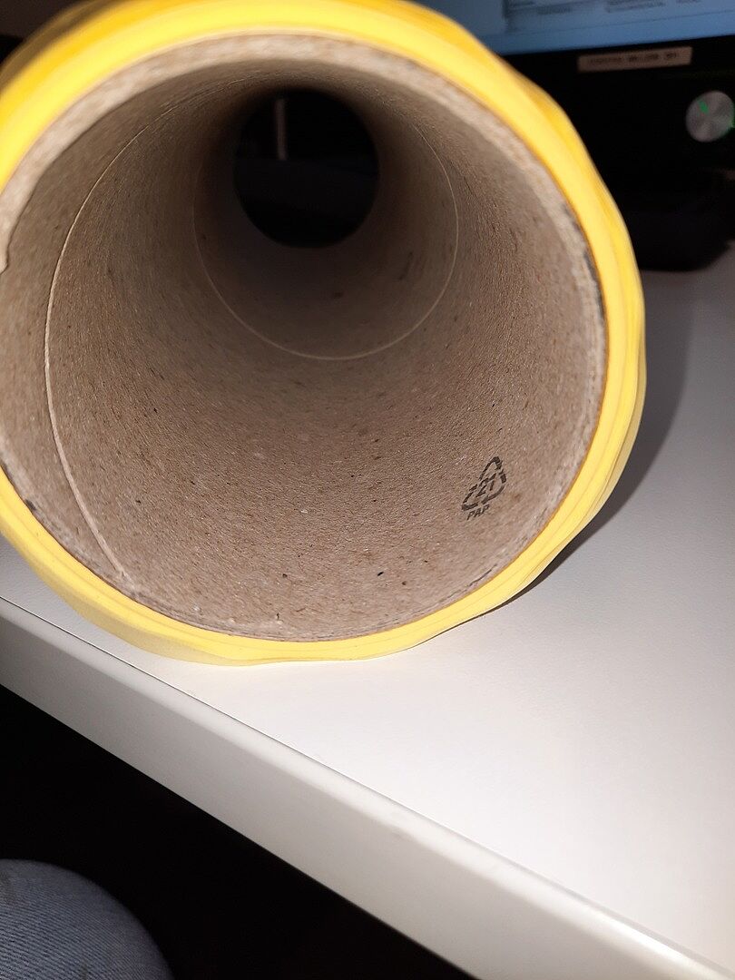 1 grote rol - niet handig