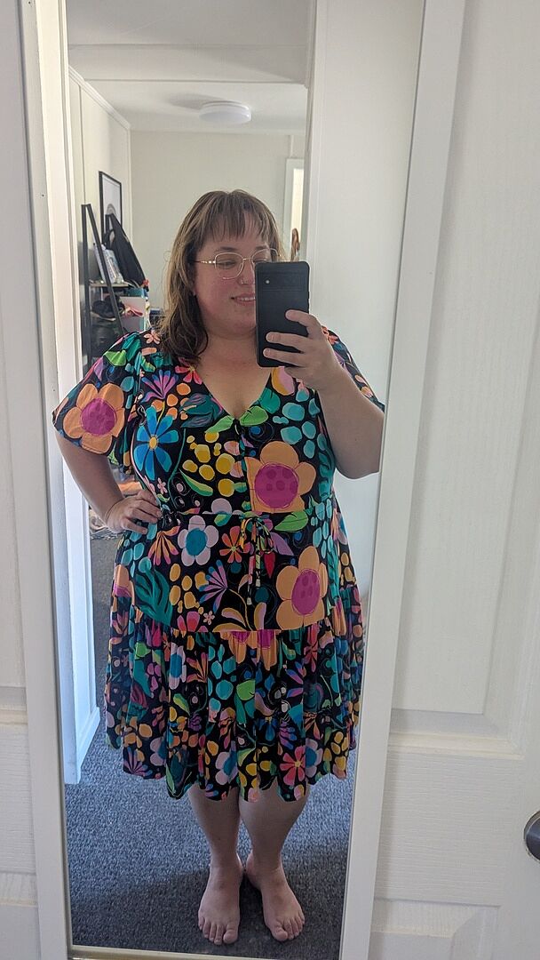 Charlie Dress in Serena photo review