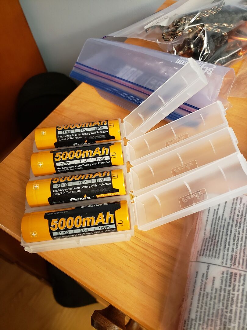 Fenix ARB-L21-5000 V2.0 Rechargeable Battery - Fenix Lighting