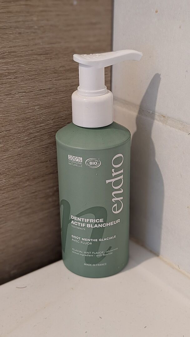 Endro Actif Blancheur Zahnpasta Minze 175 g mit Fluorid