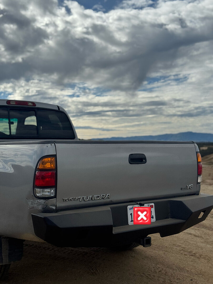 Precision Front Bumper Kit installed on TOYOTA Tundra 2000-2002 [ACCESS CAB]
