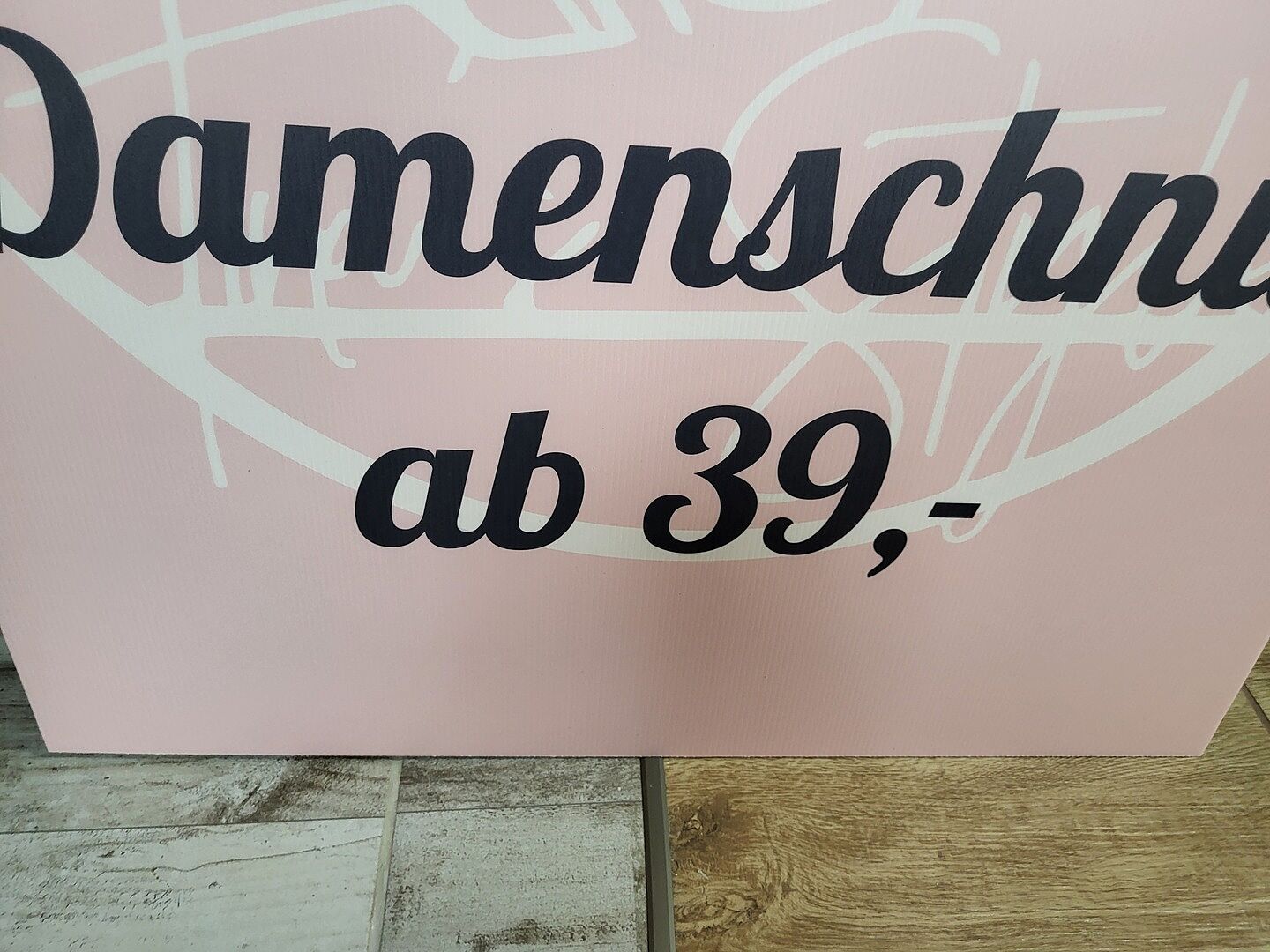 Ich bin immer zufrieden mit