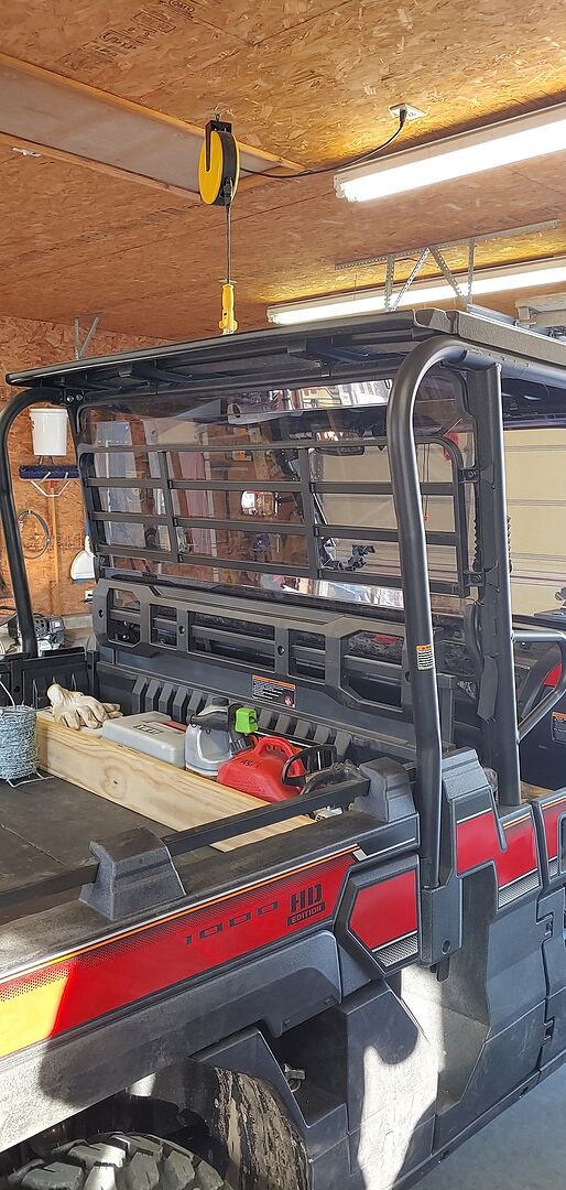Kawasaki Mule Pro-FX Rear Windshield
