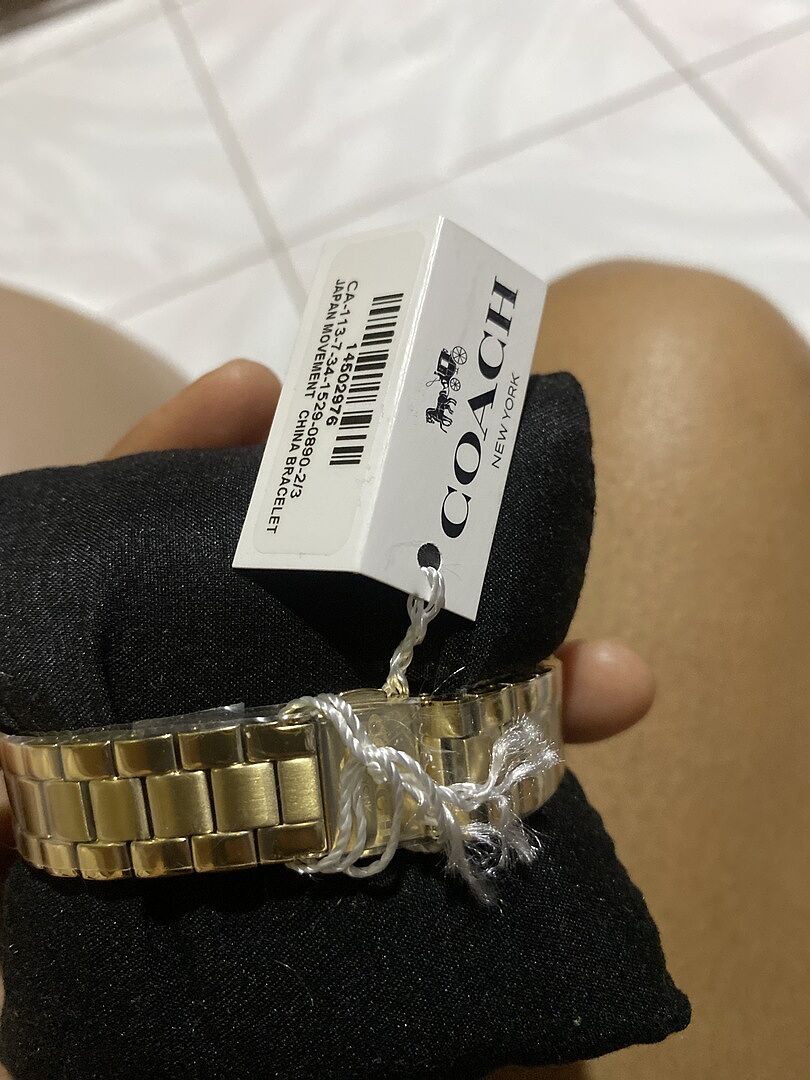 Coach Grand Gold Women's Watch, 28mm | Movado Company Store