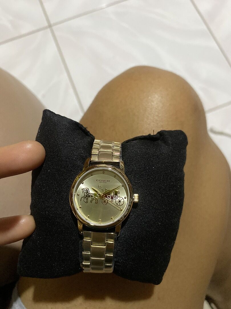 Coach Grand Gold Women's Watch, 28mm | Movado Company Store