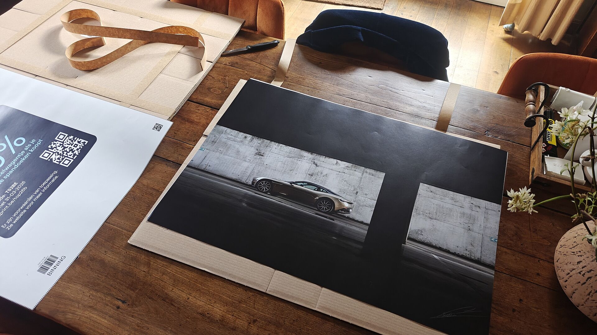 Deukjes in de posters