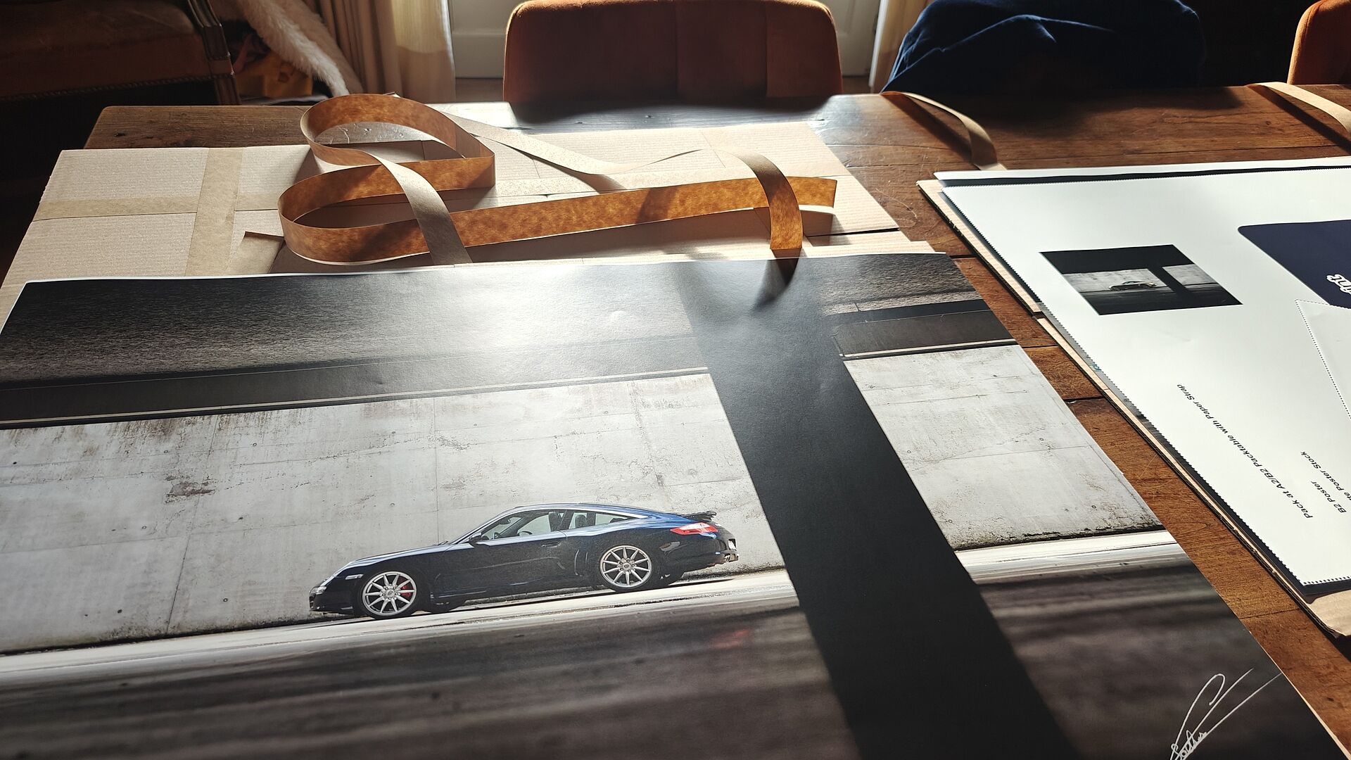 Kreuken en plooien in alle 4 posters