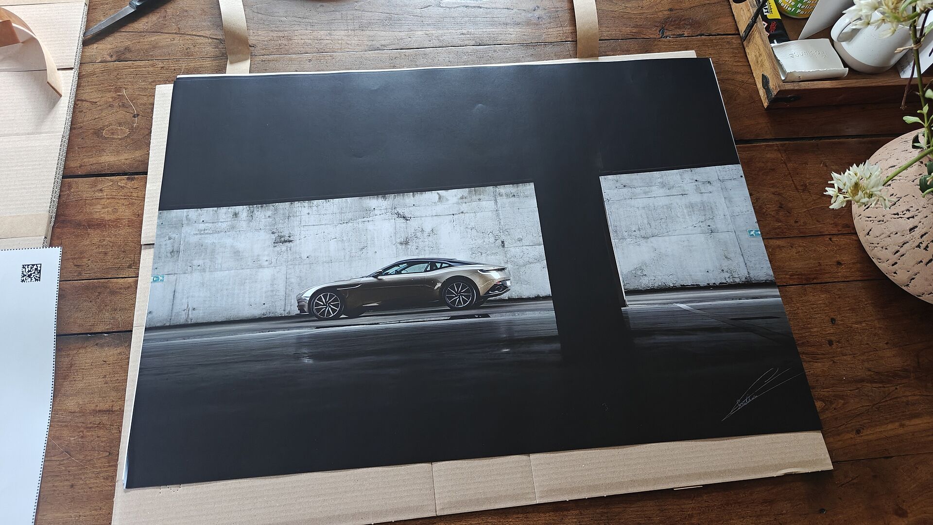 Kreuken en plooien in alle 4 posters