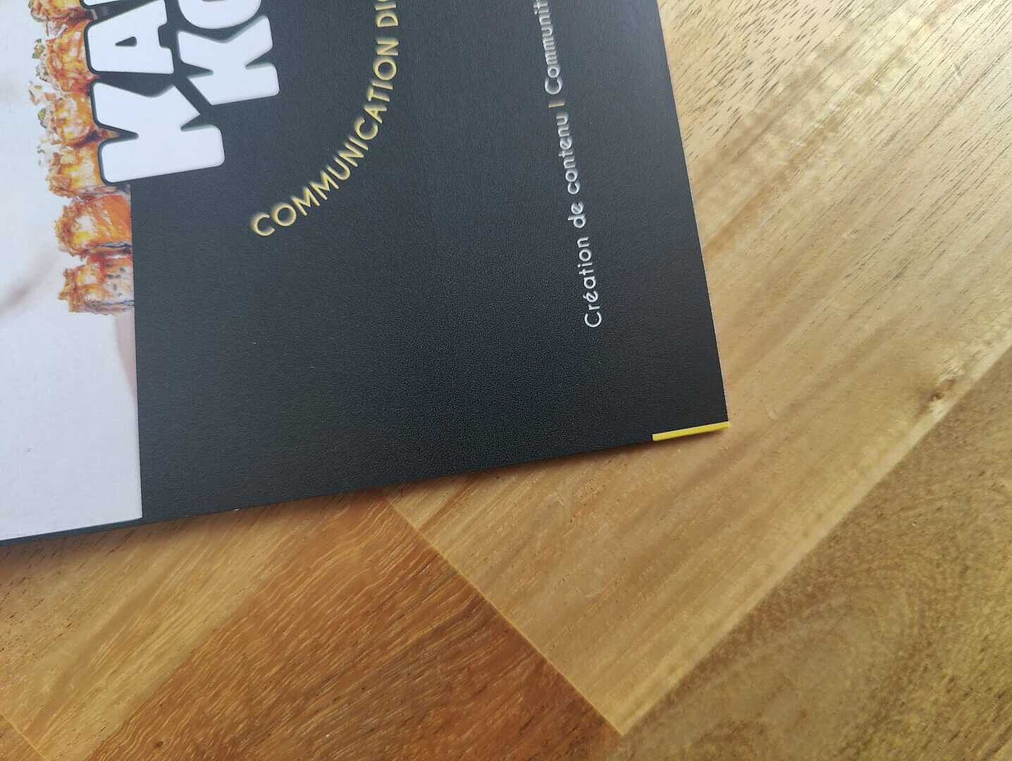 Probleme d'impression/ de pliage et trace sur l'impression