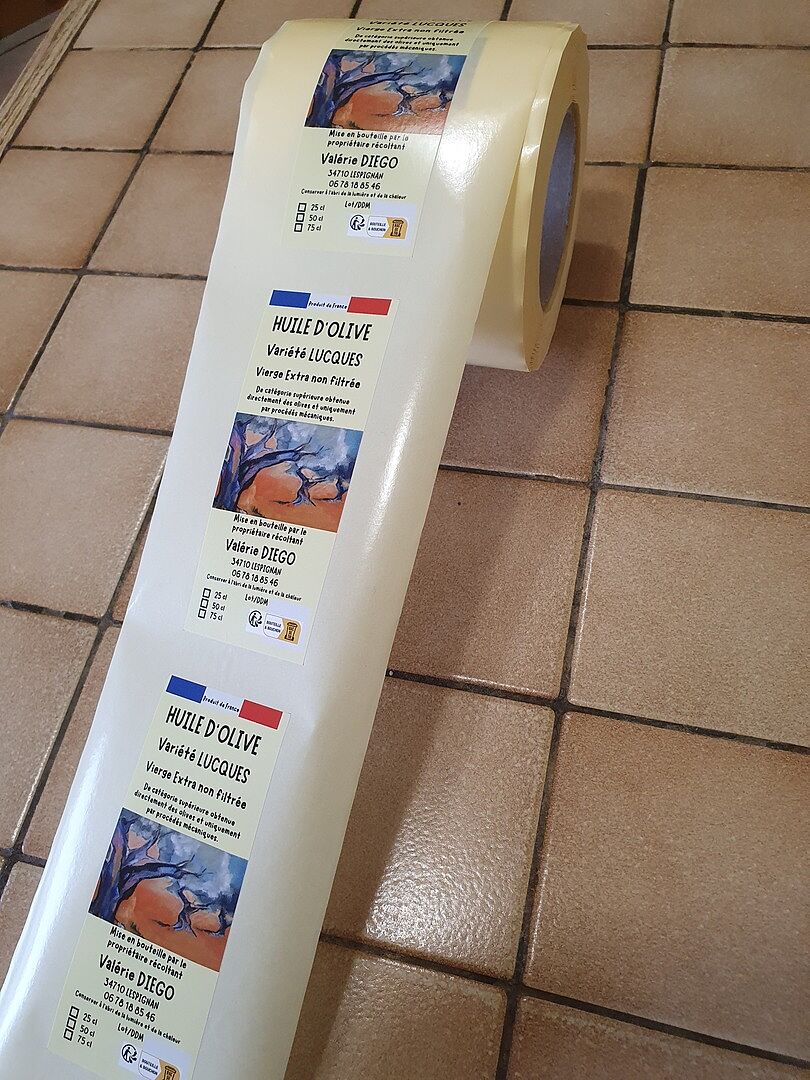 Mauvaise orientation des étiquettes