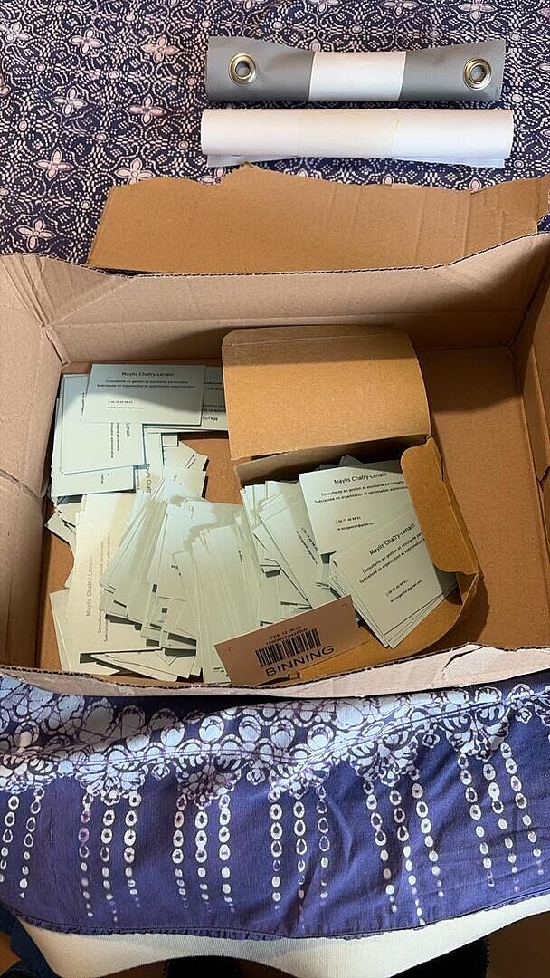 Mauvais état de réception